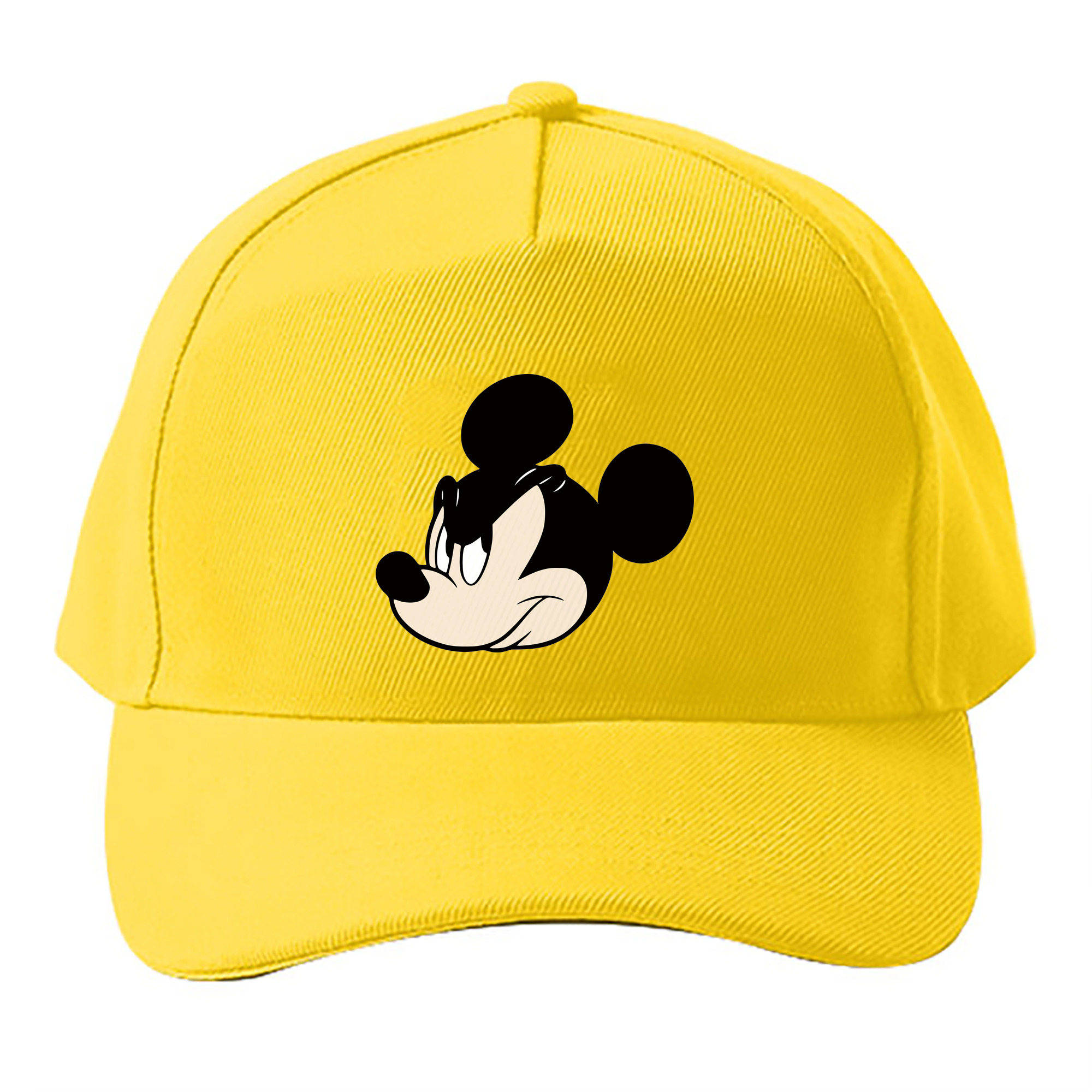 （画像用） ミッキーマウス Mickey Mouse ベースボールキャップ 綿100％ 男女兼用 帽子 スポーツ